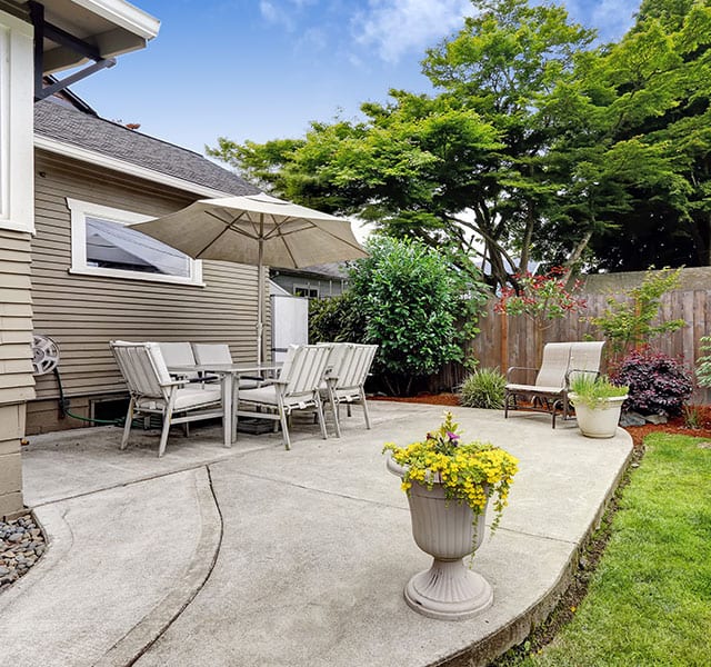 Backyard Construction