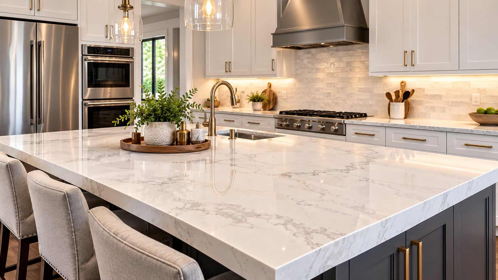 Remodeled Kitchen Countertops